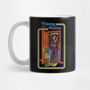 Timmy has a Visitor Mug